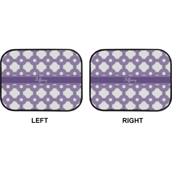 Connected Circles Car Floor Mats (Back Seat) (Approval)