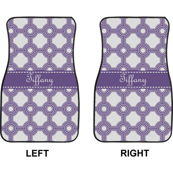 Connected Circles Car Mat Front - Approval