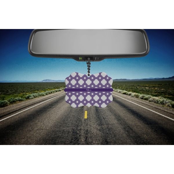 Connected Circles Car Ornament (Road)