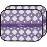 Connected Circles Car Floor Mats (Back Seat) (Personalized)