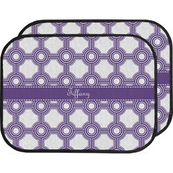 Connected Circles Car Floor Mats (Back Seat) (Personalized)