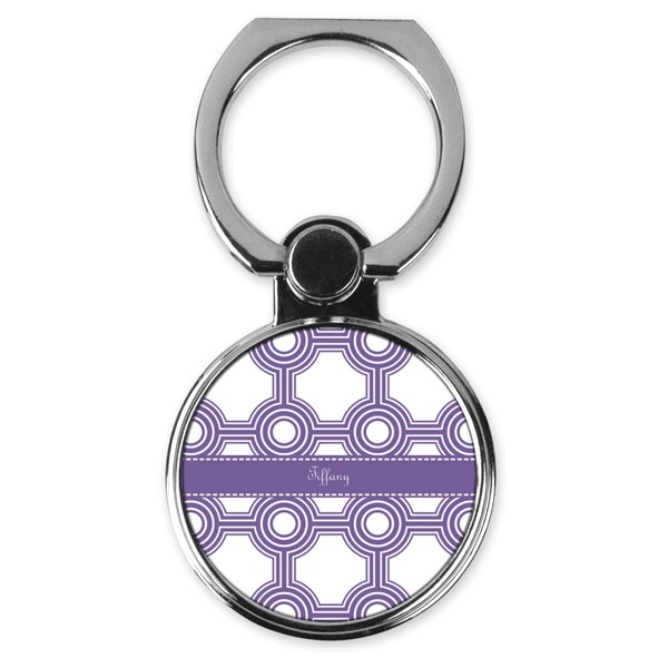 Custom Connected Circles Cell Phone Ring Stand & Holder (Personalized)