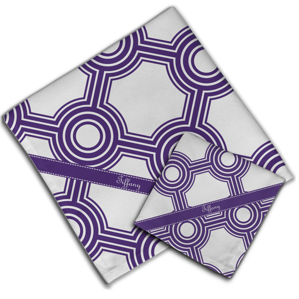 Connected Circles Cloth Napkins - Personalized Lunch & Dinner (PARENT MAIN)