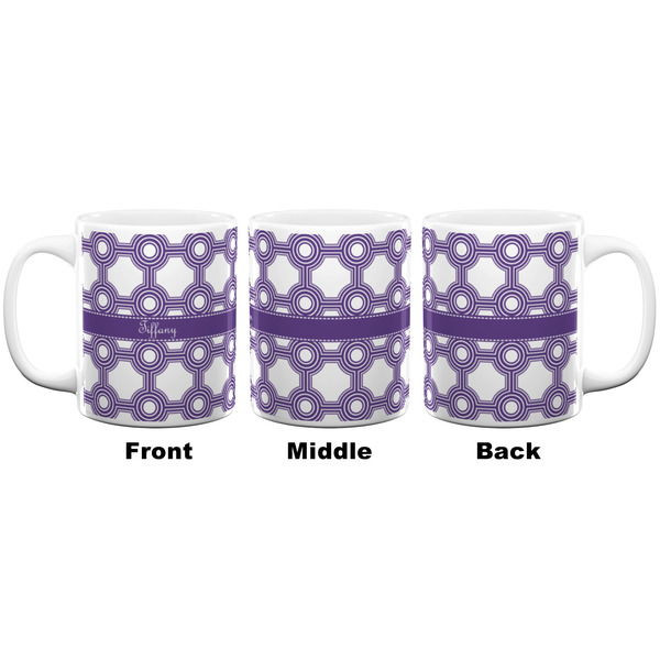 Connected Circles Coffee Mug - 11 oz - White APPROVAL