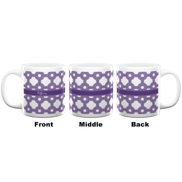 Connected Circles Coffee Mug - 20 oz - White APPROVAL