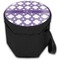 Connected Circles Collapsible Personalized Cooler & Seat (Closed)