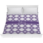 Connected Circles Comforter - King (Personalized)