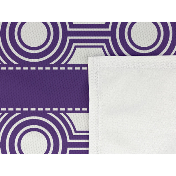 Connected Circles Cooling Towel- Detail