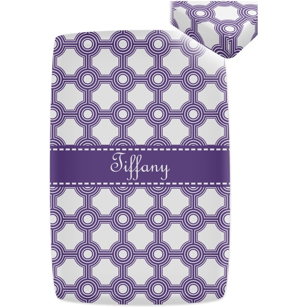 Connected Circles Crib Fitted Sheet - Apvl