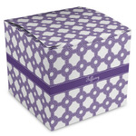 Connected Circles Cube Favor Gift Boxes (Personalized)