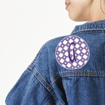 Connected Circles Twill Iron On Patch - Custom Shape (Personalized)
