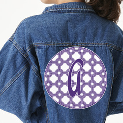 Connected Circles Twill Iron On Patch - Custom Shape - 3XL (Personalized)