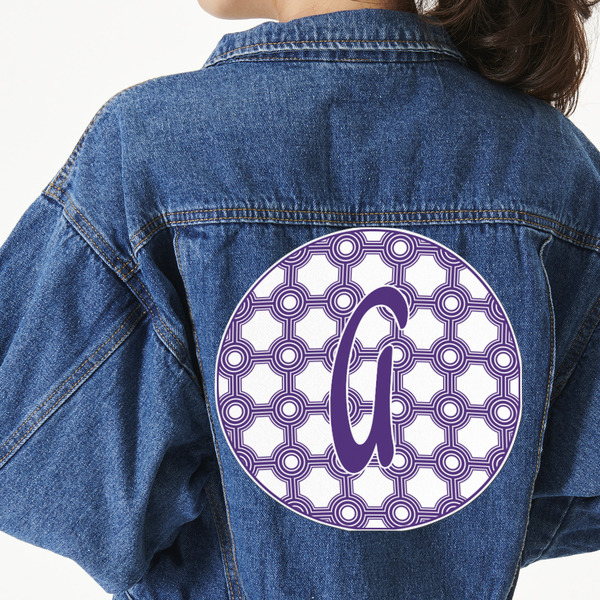 Custom Connected Circles Twill Iron On Patch - Custom Shape - 3XL (Personalized)