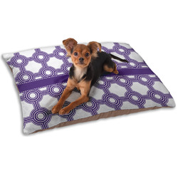 Connected Circles Dog Bed - Small w/ Name or Text