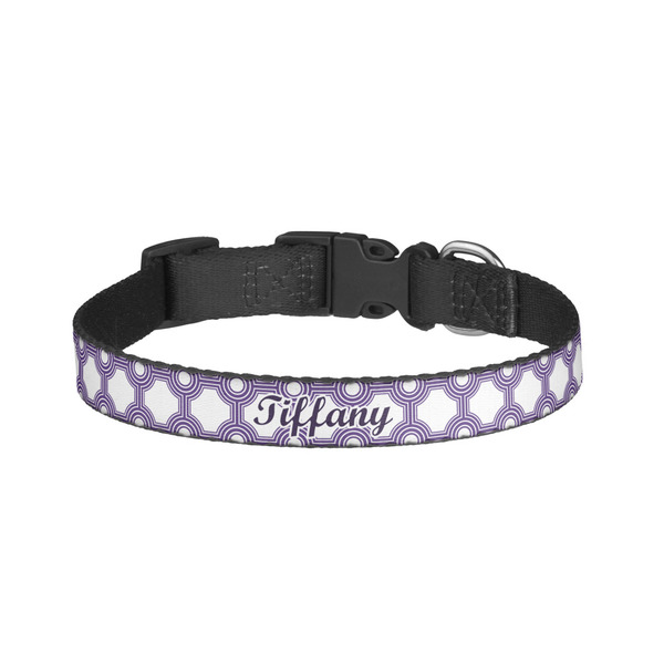 Custom Connected Circles Dog Collar - Large (Personalized)