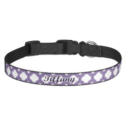 Connected Circles Dog Collar - Medium (Personalized)