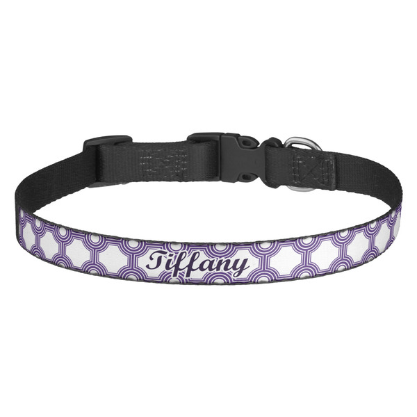 Custom Connected Circles Dog Collar (Personalized)