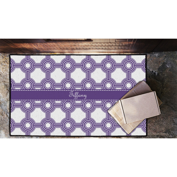 Connected Circles Door Mat - LIFESTYLE (Lrg)