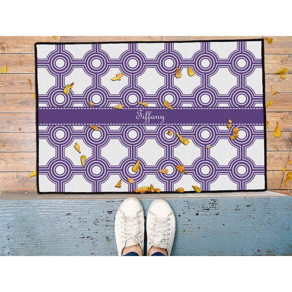 Connected Circles Door Mat - LIFESTYLE (Med)