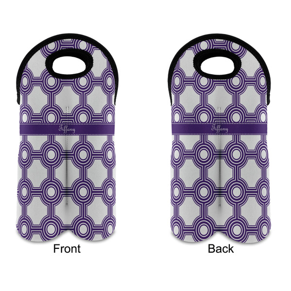 Connected Circles Double Wine Tote - APPROVAL (new)