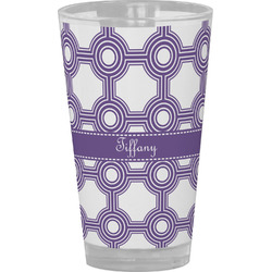 Connected Circles Pint Glass - Full Color (Personalized)