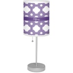 Connected Circles 7" Drum Lamp with Shade Linen (Personalized)
