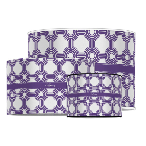 Connected Circles Drum Lampshades - MAIN