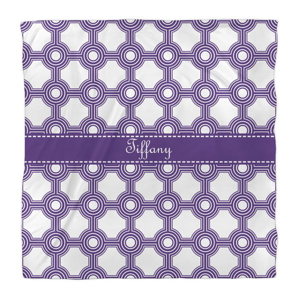 Connected Circles Duvet Cover - Queen - Front