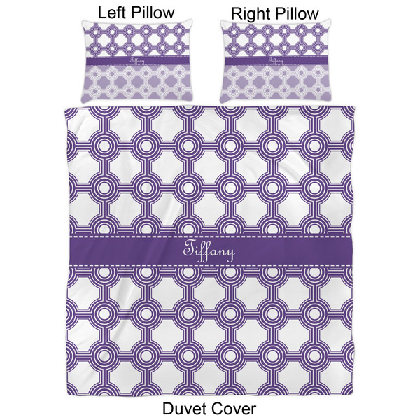 Connected Circles Duvet Cover Set - Queen - Approval