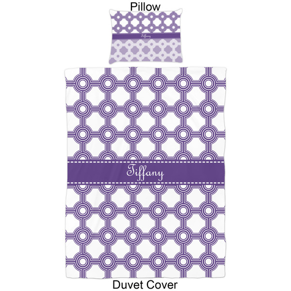 Connected Circles Duvet Cover Set - Twin - Approval