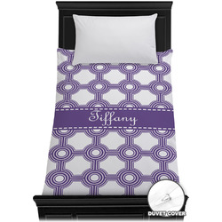 Connected Circles Duvet Cover - Twin XL (Personalized)