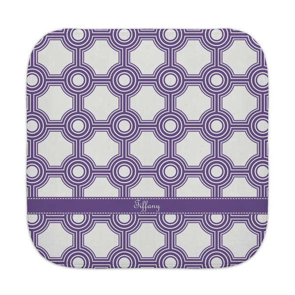 Custom Connected Circles Face Towel (Personalized)