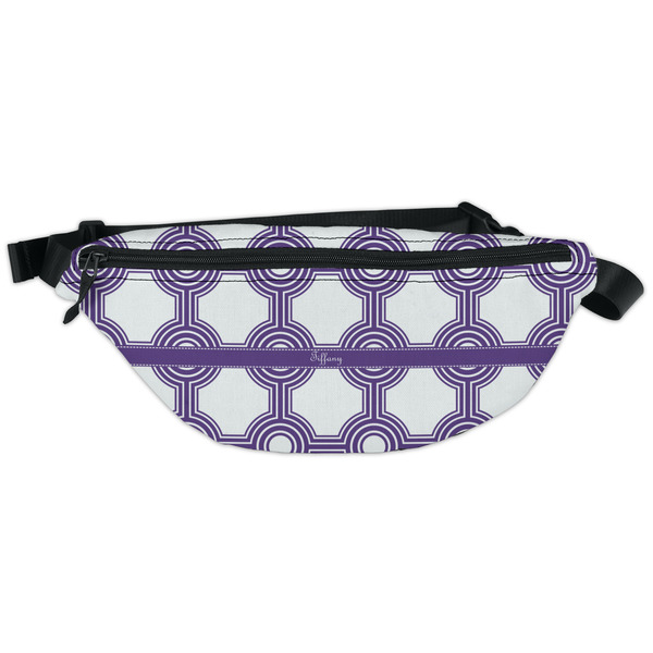 Custom Connected Circles Fanny Pack - Classic Style (Personalized)