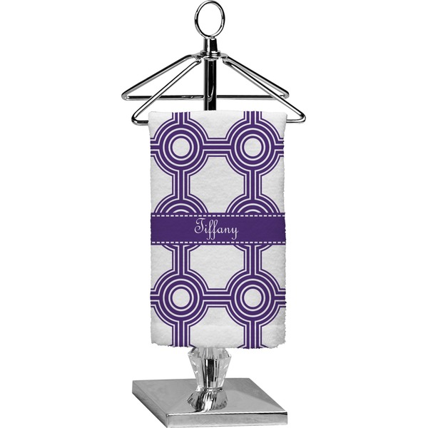 Custom Connected Circles Finger Tip Towel - Full Print (Personalized)