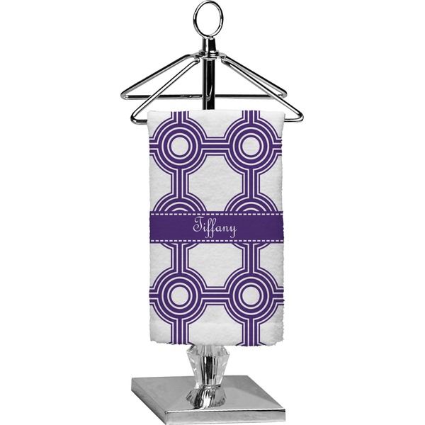 Custom Connected Circles Finger Tip Towel - Full Print (Personalized)