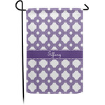 Connected Circles Small Garden Flag - Single Sided w/ Name or Text