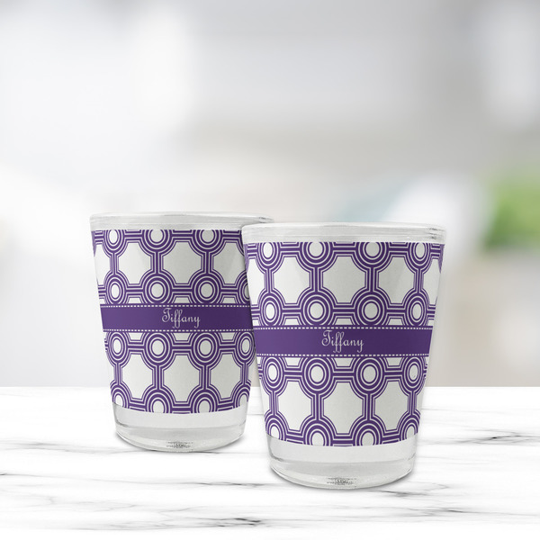 Connected Circles Glass Shot Glass - Standard - LIFESTYLE