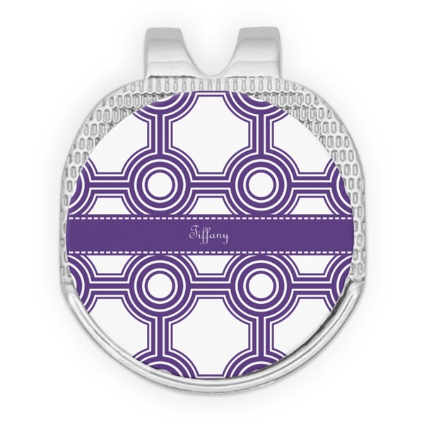 Connected Circles Golf Ball Hat Marker Hat Clip