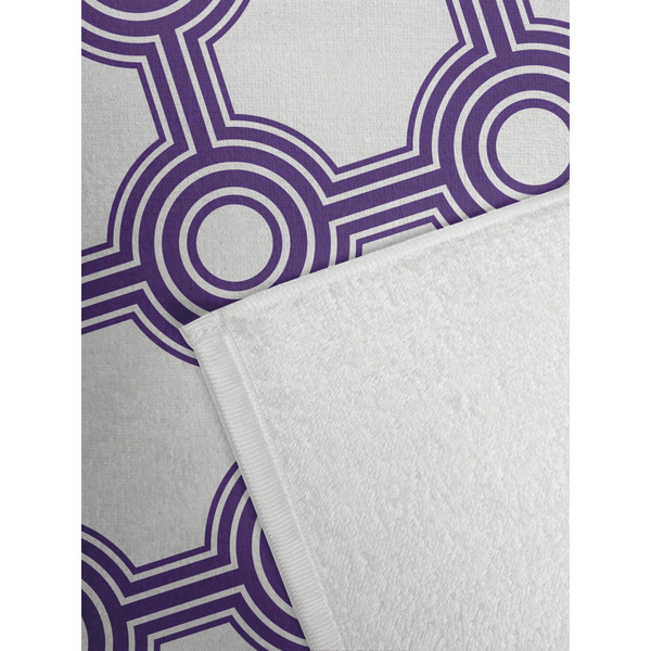 Connected Circles Golf Towel - Detail