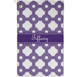 Connected Circles Golf Towel - Poly-Cotton Blend - Small w/ Name or Text