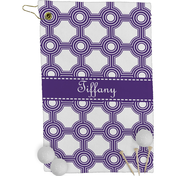 Connected Circles Golf Towel (Personalized)