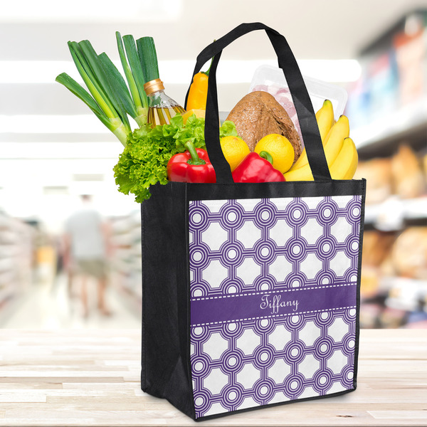Connected Circles Grocery Bag - LIFESTYLE