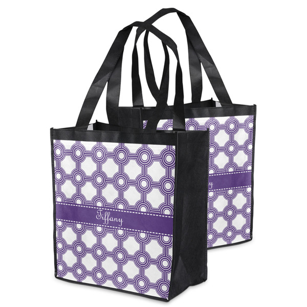 Connected Circles Grocery Bag - MAIN