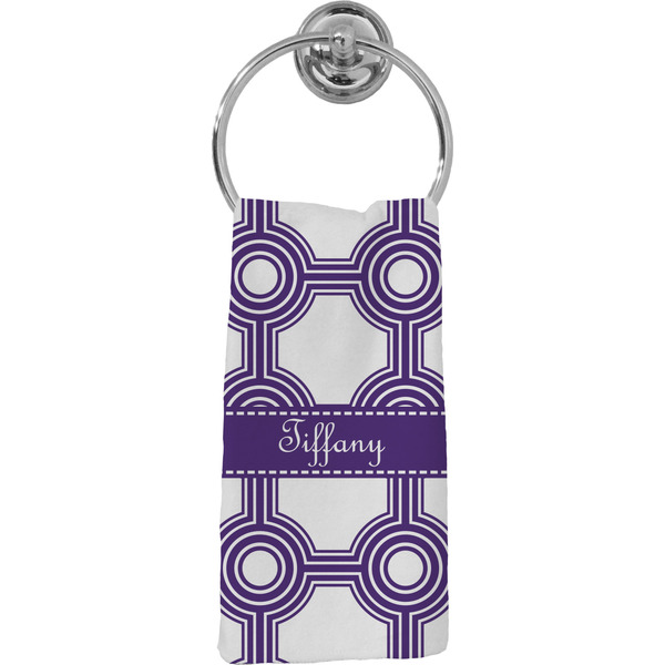 Custom Connected Circles Hand Towel - Full Print (Personalized)