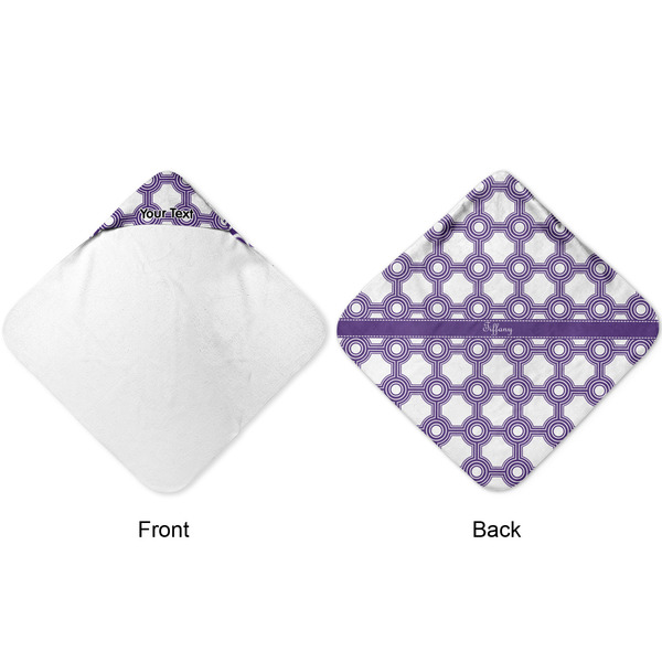 Connected Circles Hooded Baby Towel- Approval