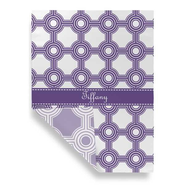 Connected Circles House Flags - Double Sided - FRONT FOLDED