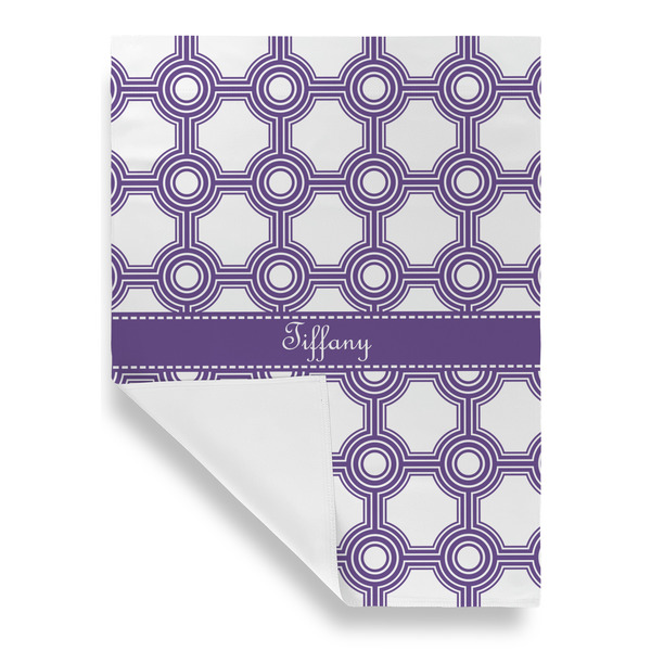 Connected Circles House Flags - Single Sided - FRONT FOLDED