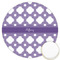 Connected Circles Printed Cookie Topper - 3.25" (Personalized)