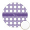 Connected Circles Printed Cookie Topper - Round (Personalized)