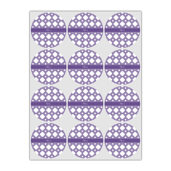 Connected Circles Icing Circle - Small - Set of 12